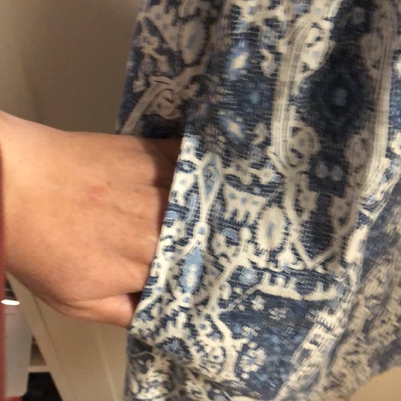 Rachel Zoe linen dress/tunic. Size 2X - Picture 4 of 6